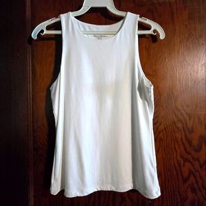 Tahari Classic White Tank Top